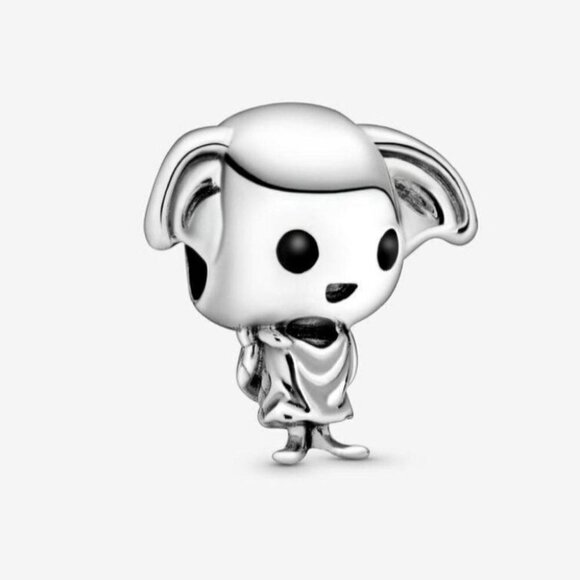925 Sterling Silver Dobby Charm - Picture 1 of 6